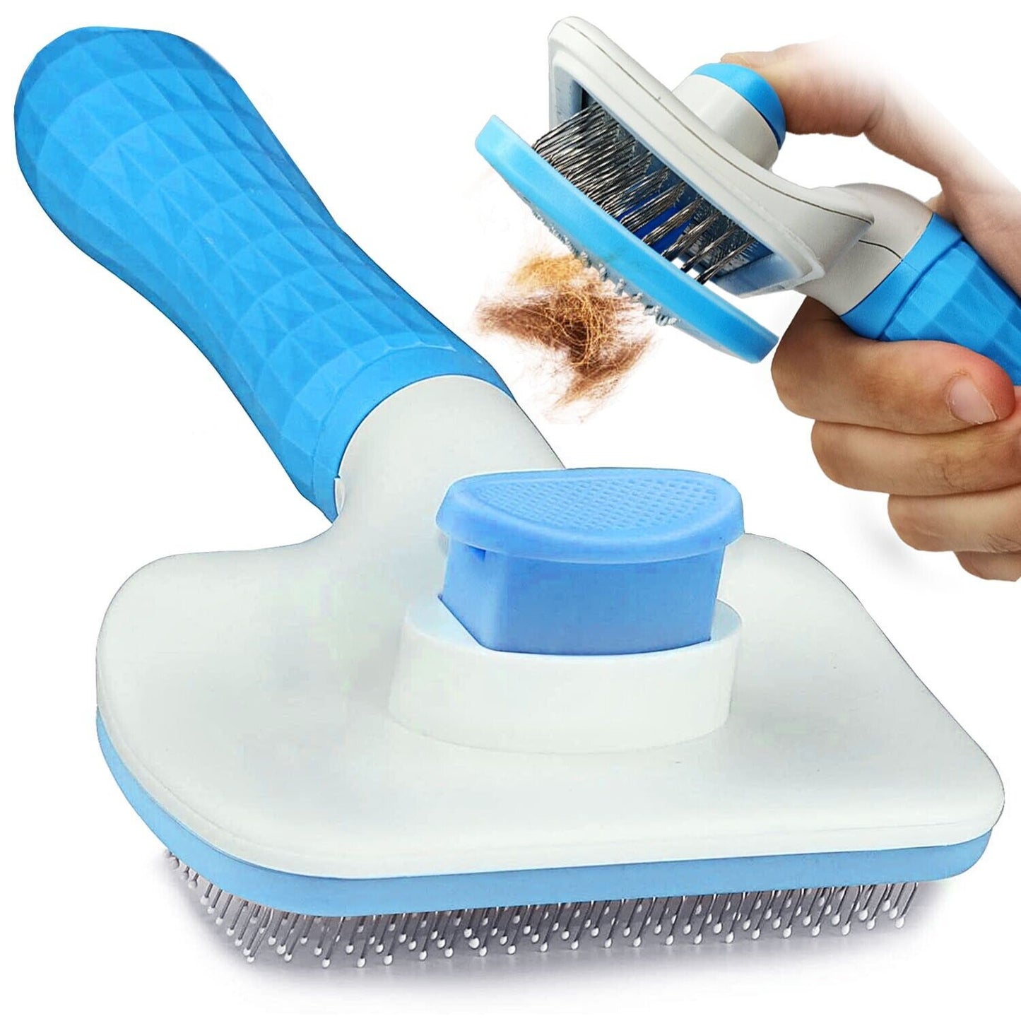 Handle Shedding Pet Dog Cat Hair Brush