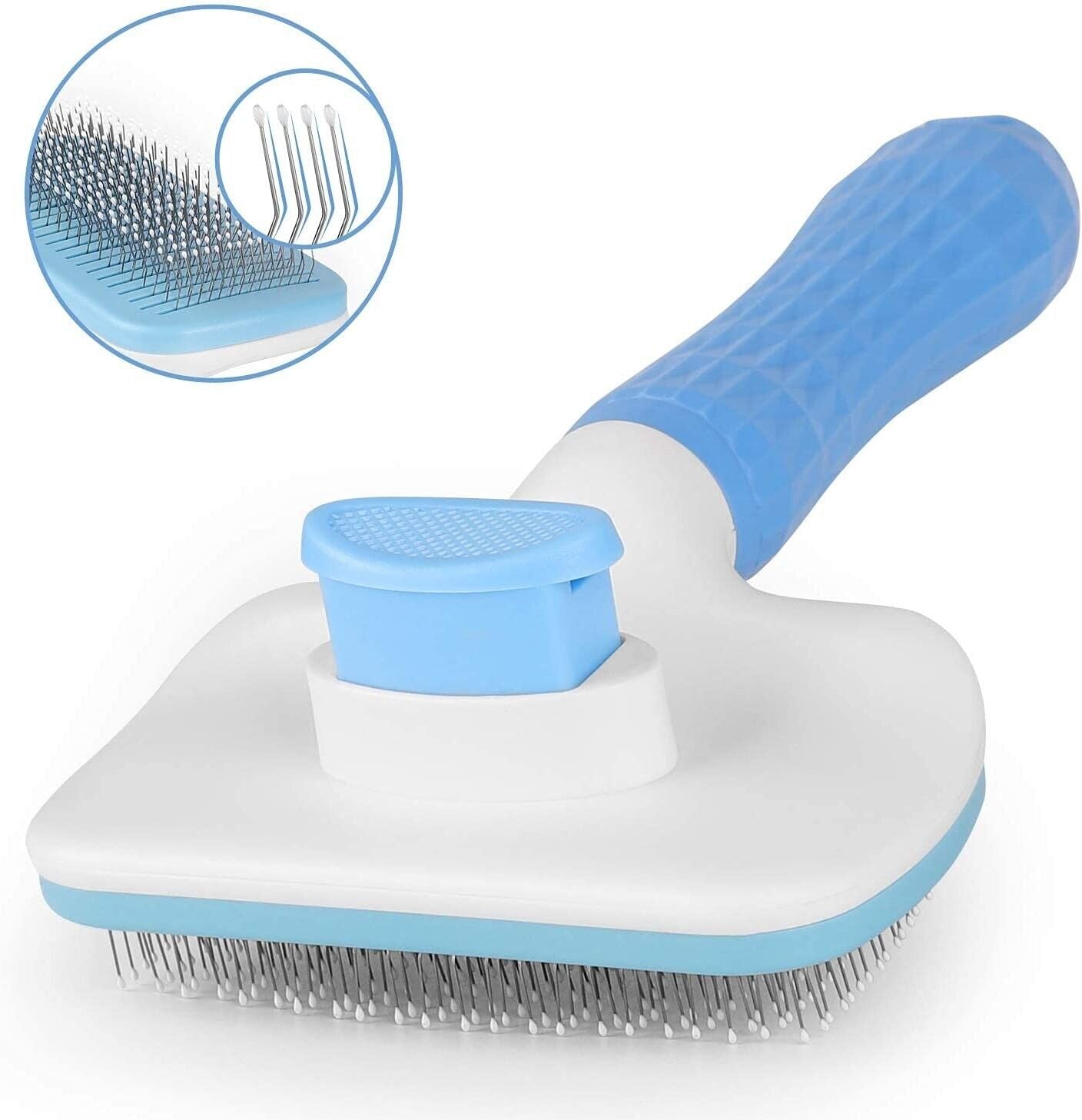 Handle Shedding Pet Dog Cat Hair Brush